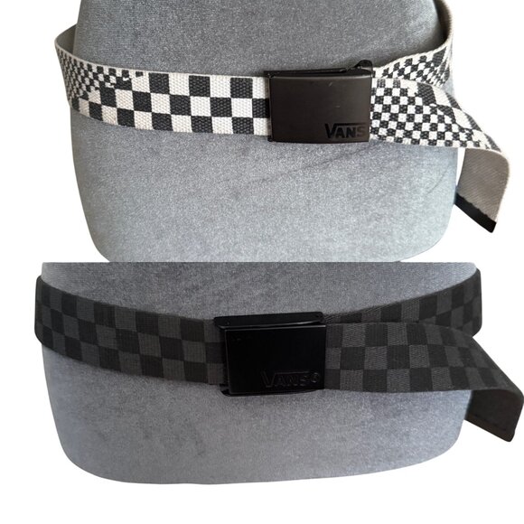 Vans Reversible Checkered Belts Set of 2 - Picture 1 of 8